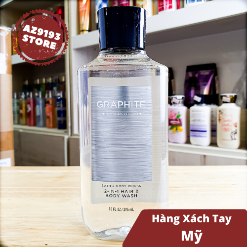 Tắm Gội Nam Bath And Body Works GRAPHITE 295 ml