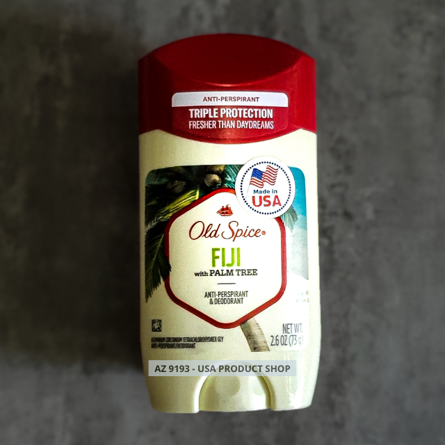 Lăn Khử Mùi Old Spice Fresher Collection FIJI - Sáp Trắng 73g