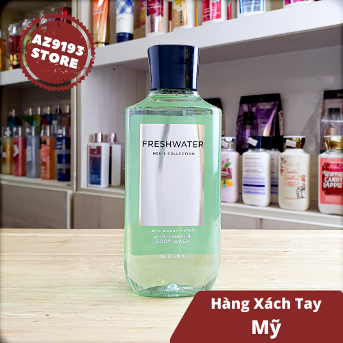 Tắm Gội Nam Bath And Body Works FRESHWATER 295 ml