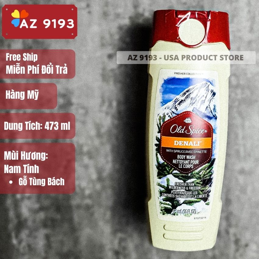 Sữa Tắm Old Spice Denali 473ml - Hàng Mỹ