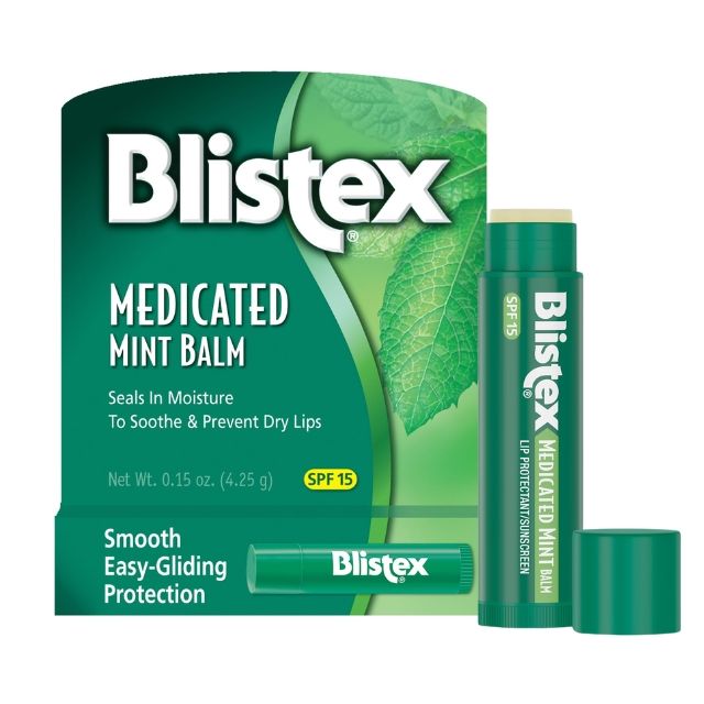 Son Dưỡng Môi BLISTEX MINT BALM 4.25g SPF 15 - Hàng Mỹ