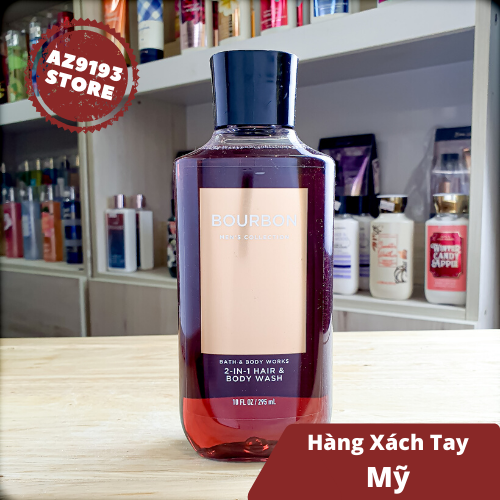 Tắm Gội Nam Bath And Body Works BOURBON 295 ml