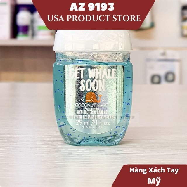 Gel Rửa Tay Khô Bath And Body Works (BBW) Get Whale Soon 29ml