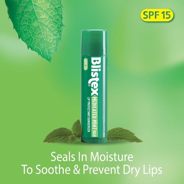 Son Dưỡng Môi BLISTEX MINT BALM 4.25g SPF 15 - Hàng Mỹ