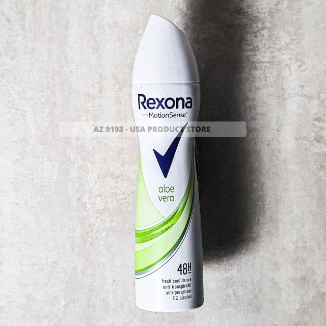 Xịt Khử Mùi Rexona MotionSense ALOE VERA 200ml