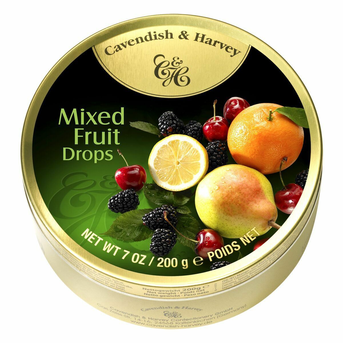 Kẹo Cavendish and Harvey MIXED FRUIT DROPS 200g - Hàng Đức