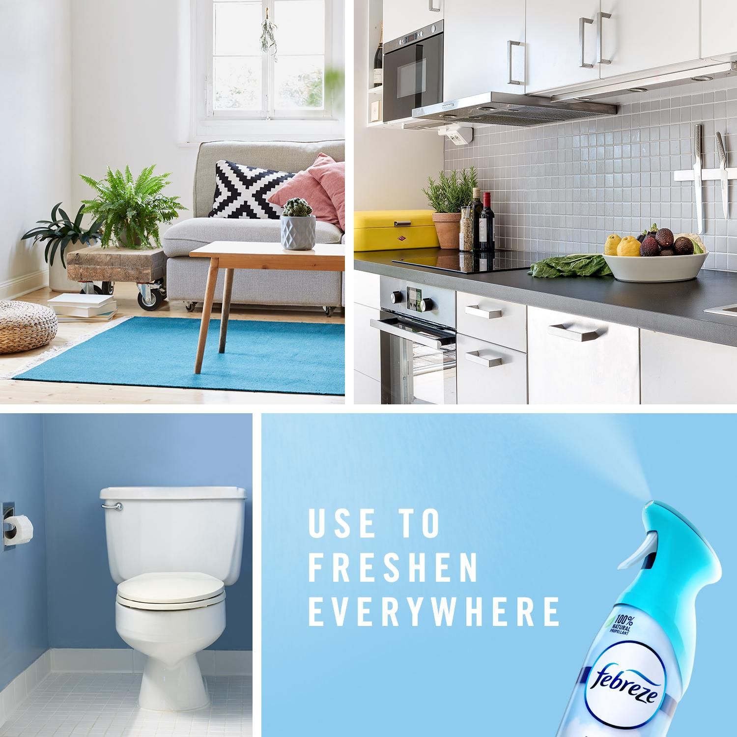 Nước hoa xịt phòng Febreze Air Freshener LINEN & SKY 250g