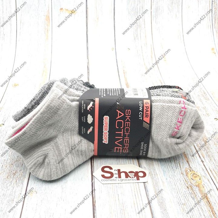 Vớ Skechers Active Set 6 Mẫu 14