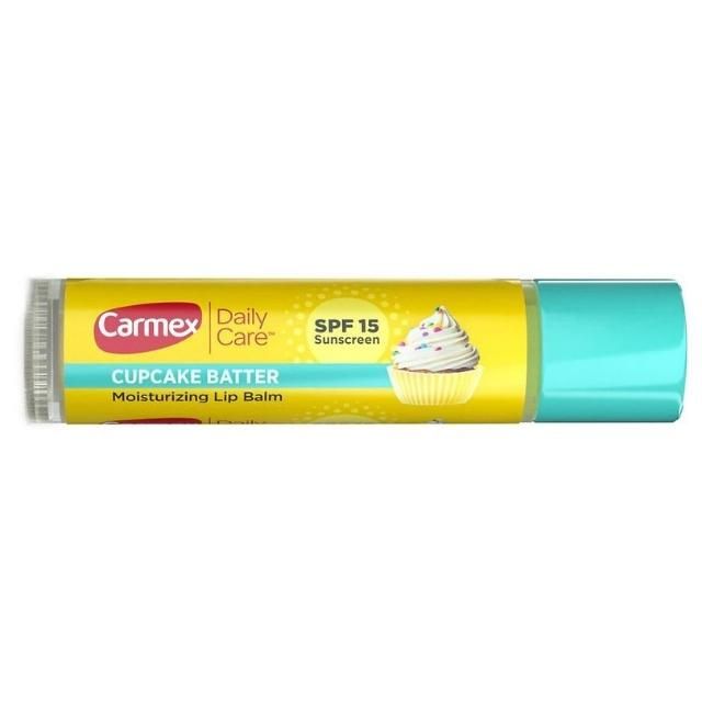 Son Dưỡng Môi Carmex, Cupcake Batter, 10g, SPF 15
