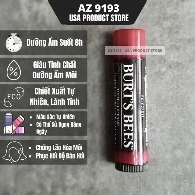 Son Dưỡng Có Màu Burt's Bees Tinted Lip Balm DAISY 4.25g