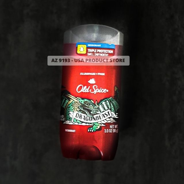 Lăn Khử Mùi Old Spice Wild Collection DRAGON BLAST - Sáp Xanh 85g