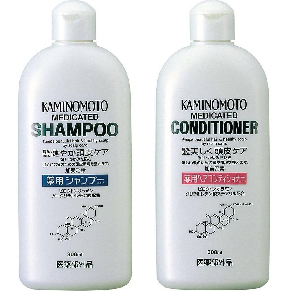 Dầu Gội Mọc Tóc Kaminomoto Medicated 300ml