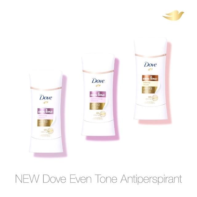 Lăn Khử Mùi Dove Even Tone ROSEWOOD AND POWDER - Sáp Trắng 74g