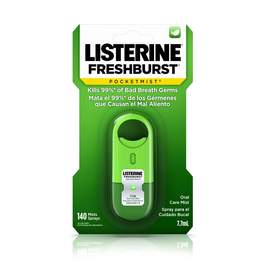 Xịt Thơm Miệng Listerine Freshburst Vỉ 1 X 7.7ml