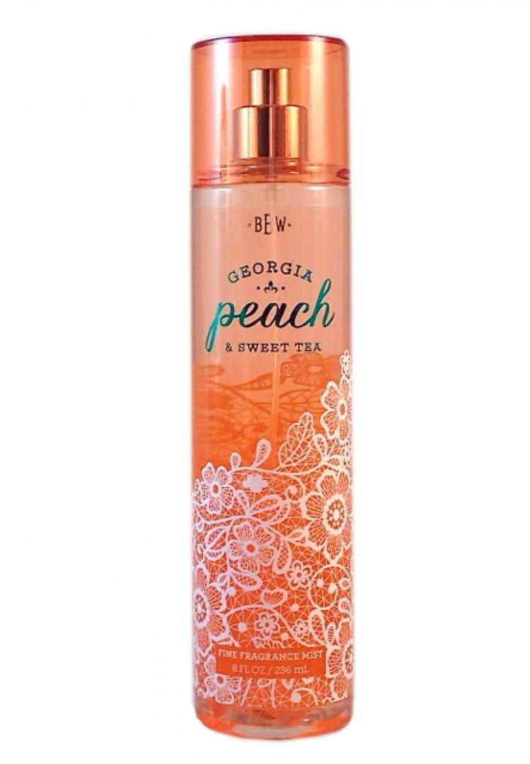 Nước Xịt Toàn Thân Bath And Body Works GEORGIA PEACH AND SWEAT TEA 236 ml