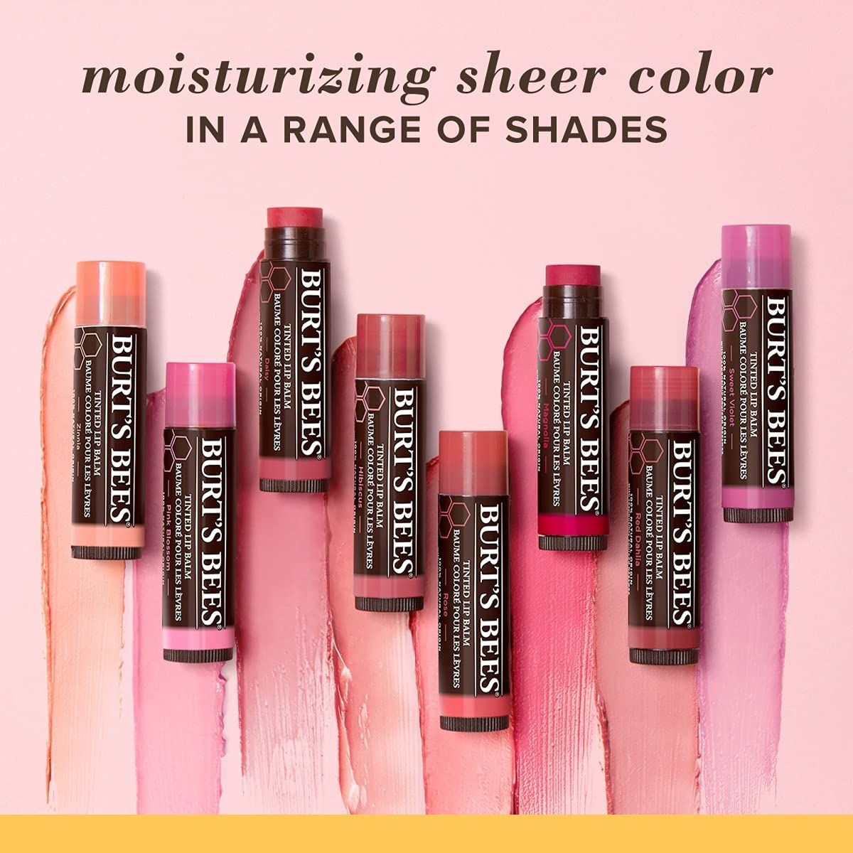Son Dưỡng Có Màu Burt's Bees Tinted Lip Balm MAGNOLIA 4.25g