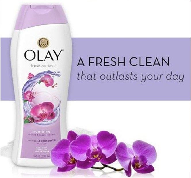 Sữa Tắm Olay Fresh Outlast Soothing 650ml