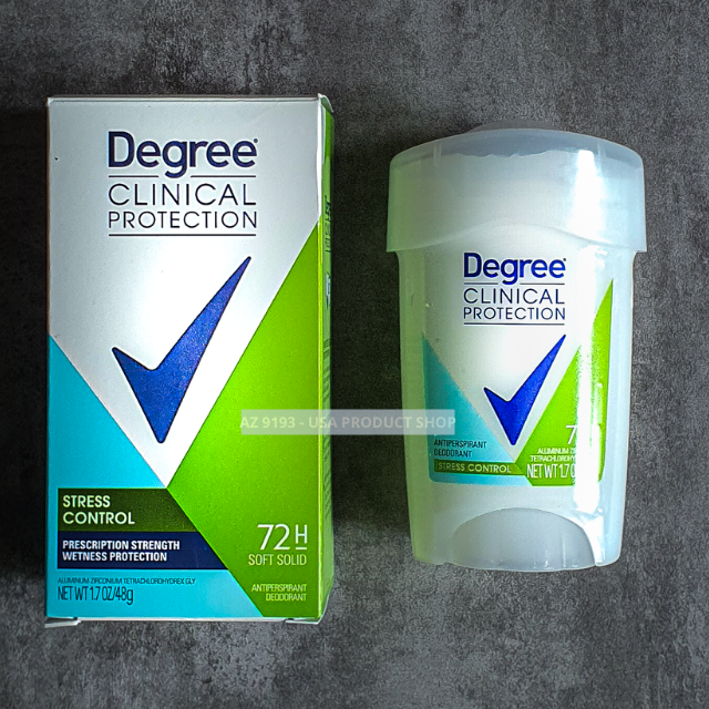 Lăn Khử Mùi Nữ Degree Clinical STRESS CONTROL 48g