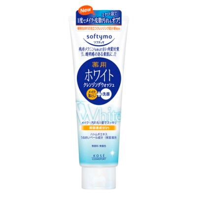 Sữa Rửa Mặt Kose Softymo Whiite 190g