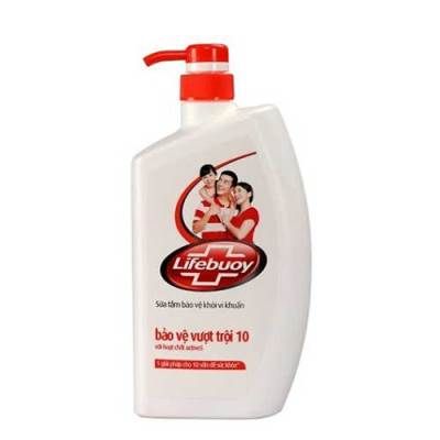 Sữa tắm Lifebuoy đỏ tặng 833ml