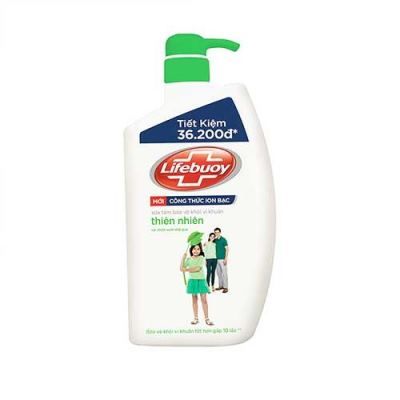 Sữa tắm Lifebuoy xanh 833ml