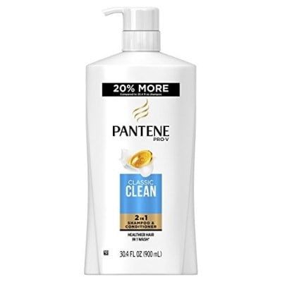 Tắm Gội (2 in 1) Pantene Pro V CLASSIC CLEAN 900 ml (30.4 FL OZ) - Hàng Mỹ
