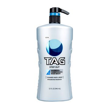 Tắm Gội Tag Step Out 3in1 Hair & Body Wash 946ml