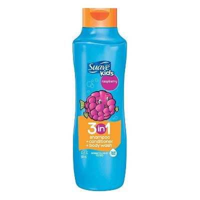Tắm Gội Xả Suave Kids Raspberry 665ml