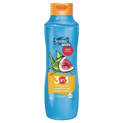 Tắm Gội Xả Suave Kids Water Melon 665ml