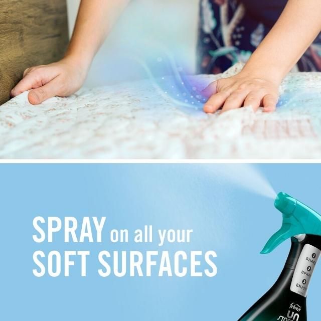 Nước Xịt Vải Febreze Unstopables Touch FRESH, 800ml