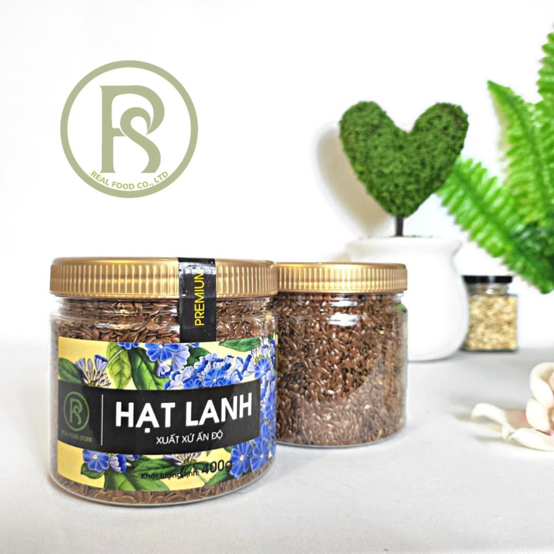 Hạt Lanh nâu Real Food