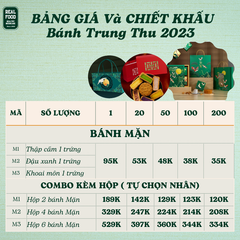 Hộp 2 bánh Trung Thu ( chưa VAT)