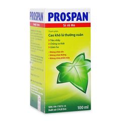 Siro điều trị viêm đường hô hấp kèm theo ho Prospan (100ml)