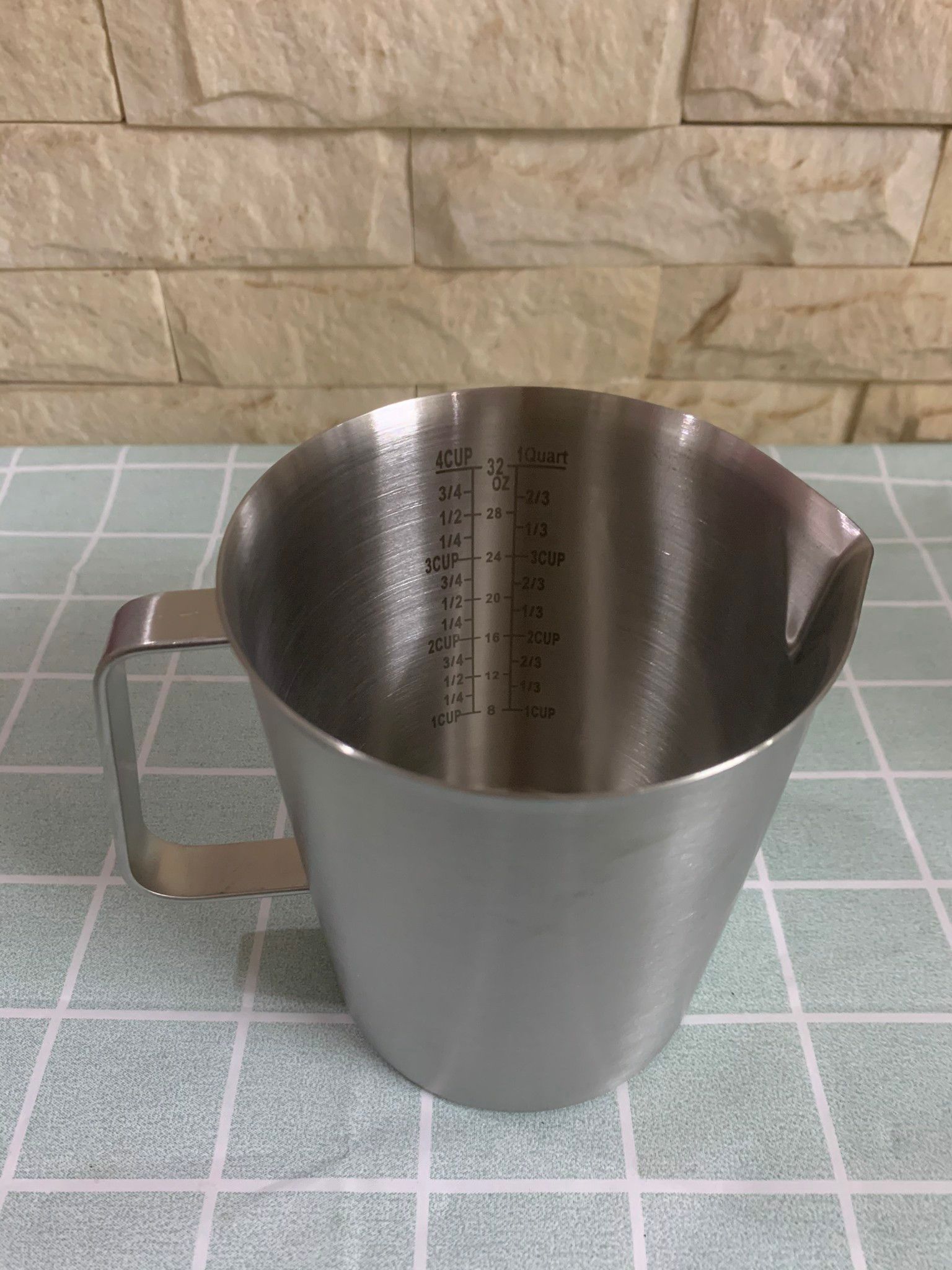 Ca inox chia vạch 500ml 700ml 1l