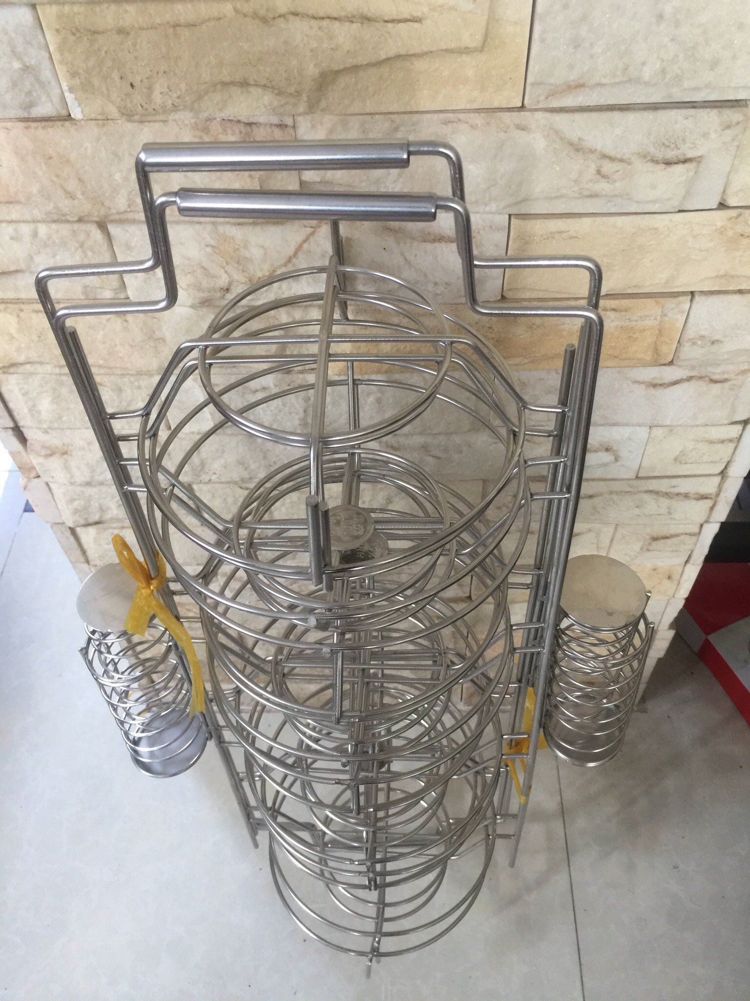 Xách dĩa tô Inox