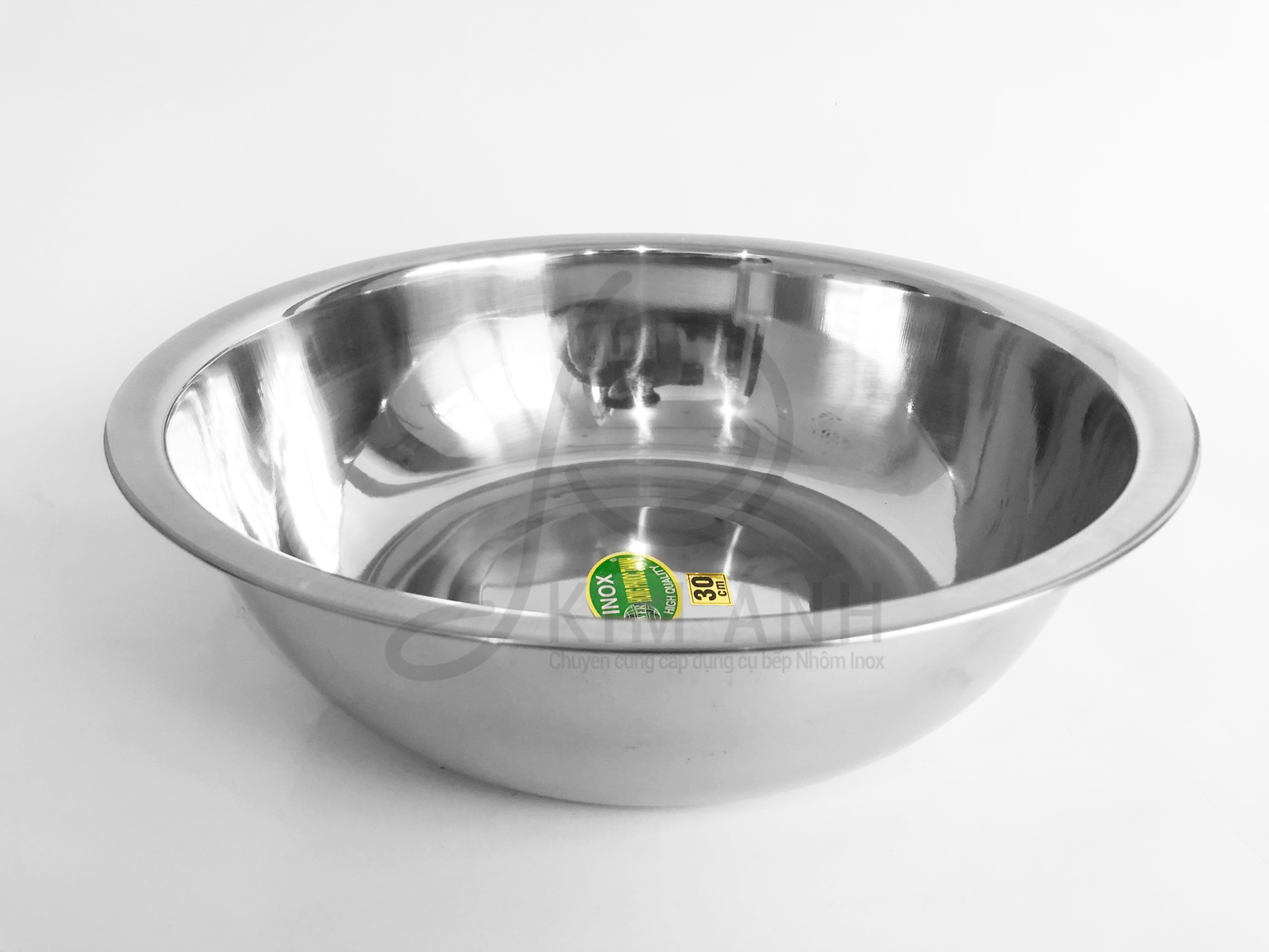 Thau Inox đường kính 14 - 66cm Hồng Phước Thành