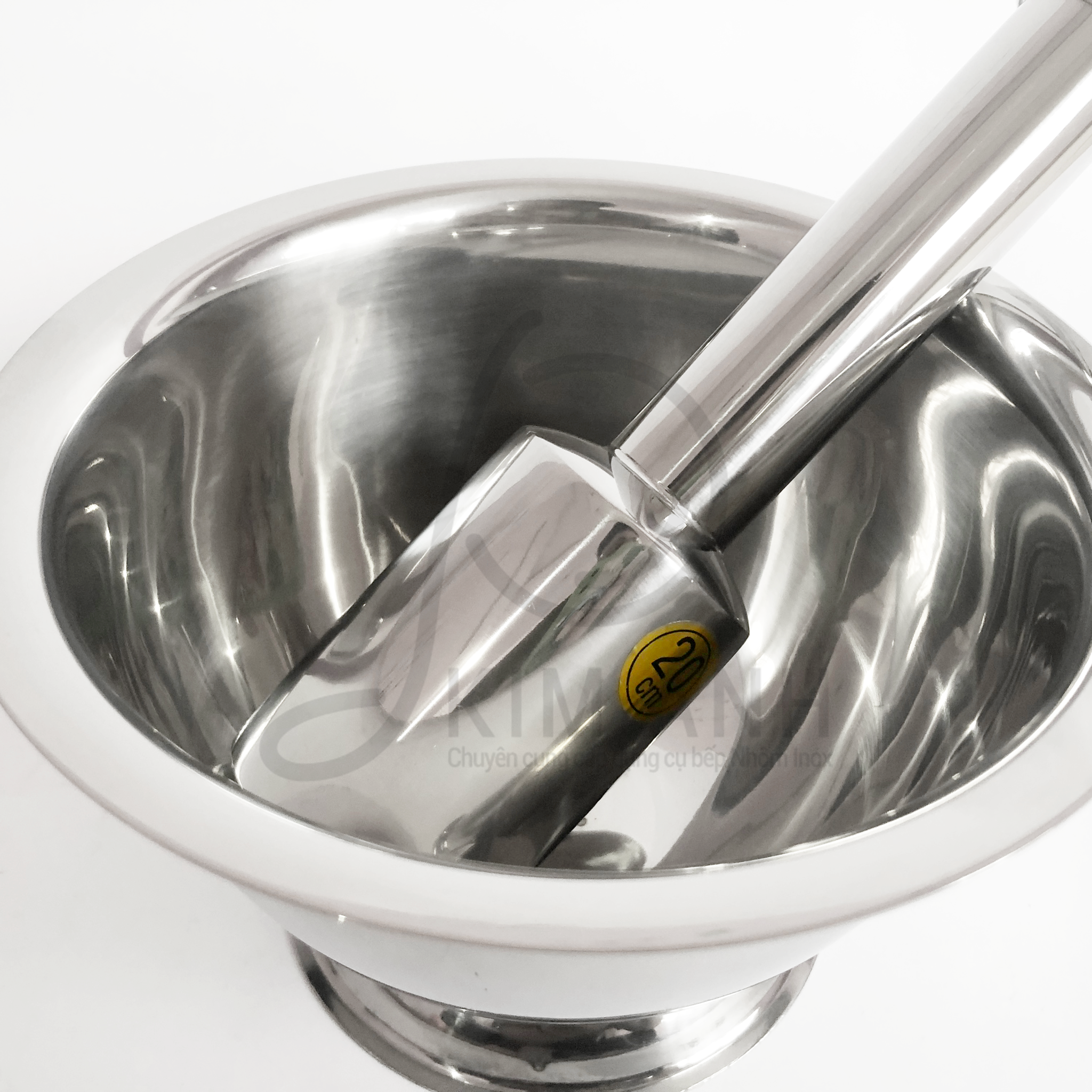 Bộ chày cối Inox