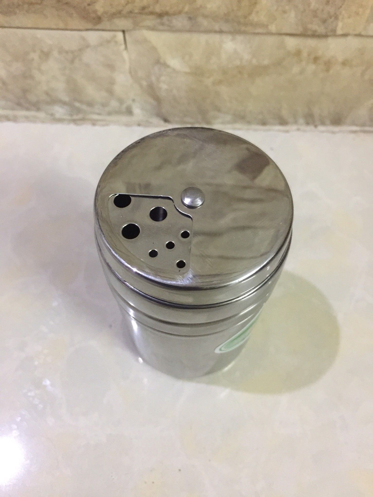 Hủ đựng tăm, tiêu INOX