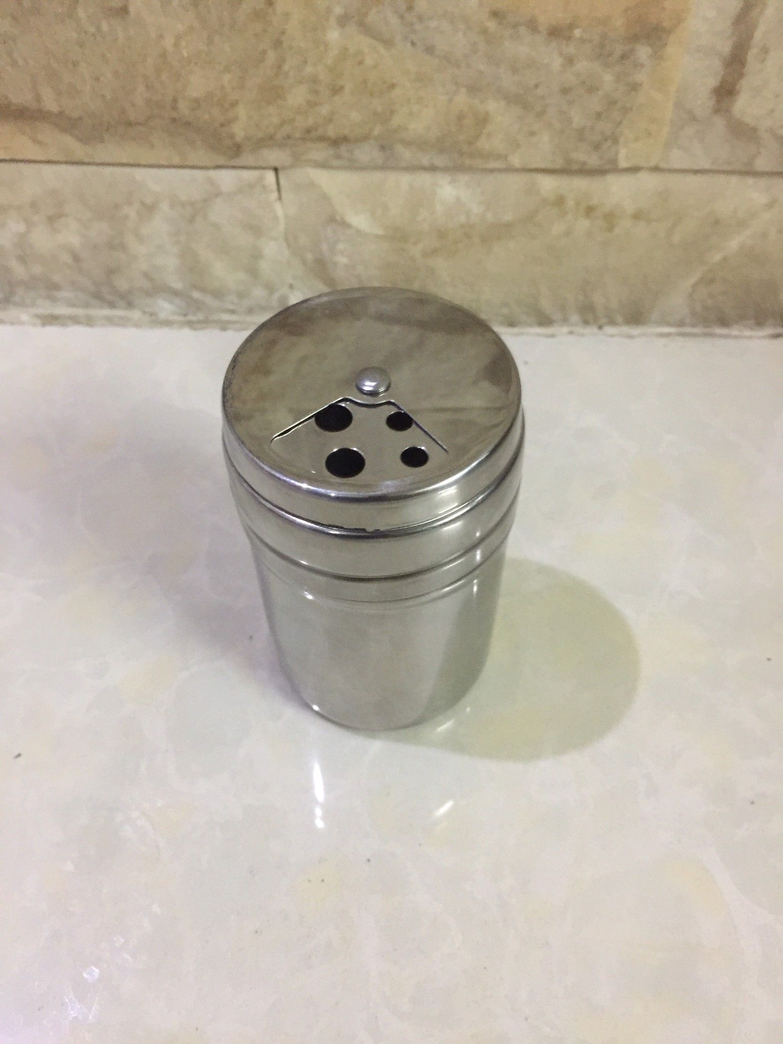 Hủ đựng tăm, tiêu INOX