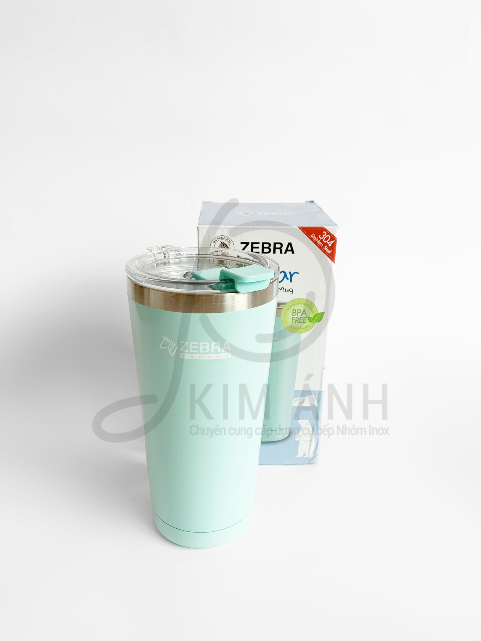 Ly giữ nhiệt Thái Zebra Polar