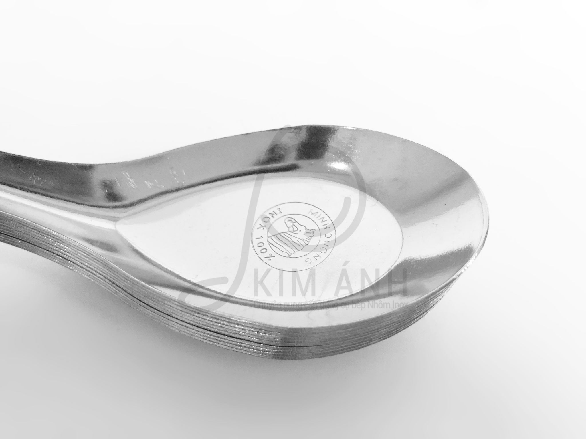 Muỗng canh vuông inox