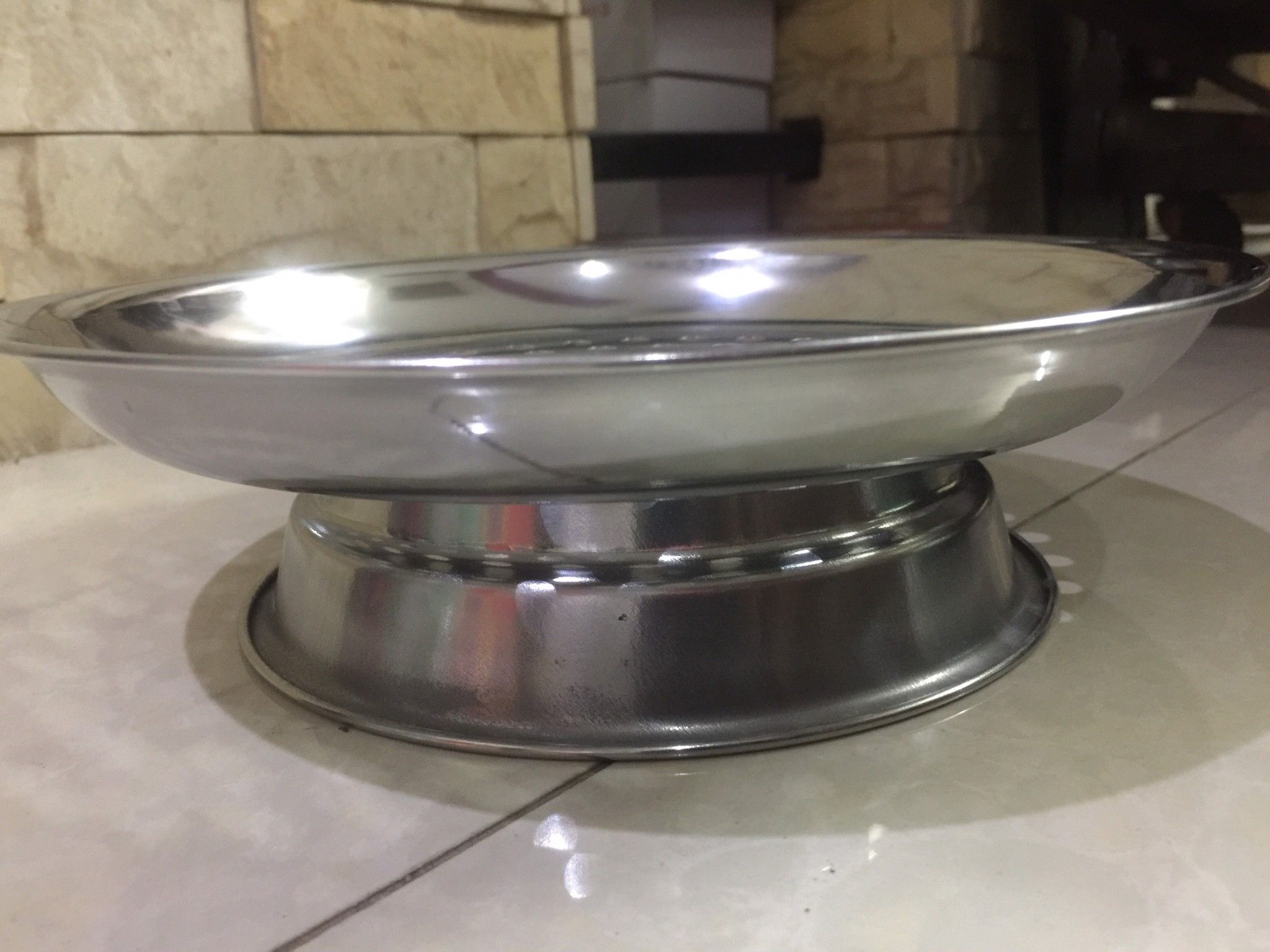 Xửng hấp Inox có chân