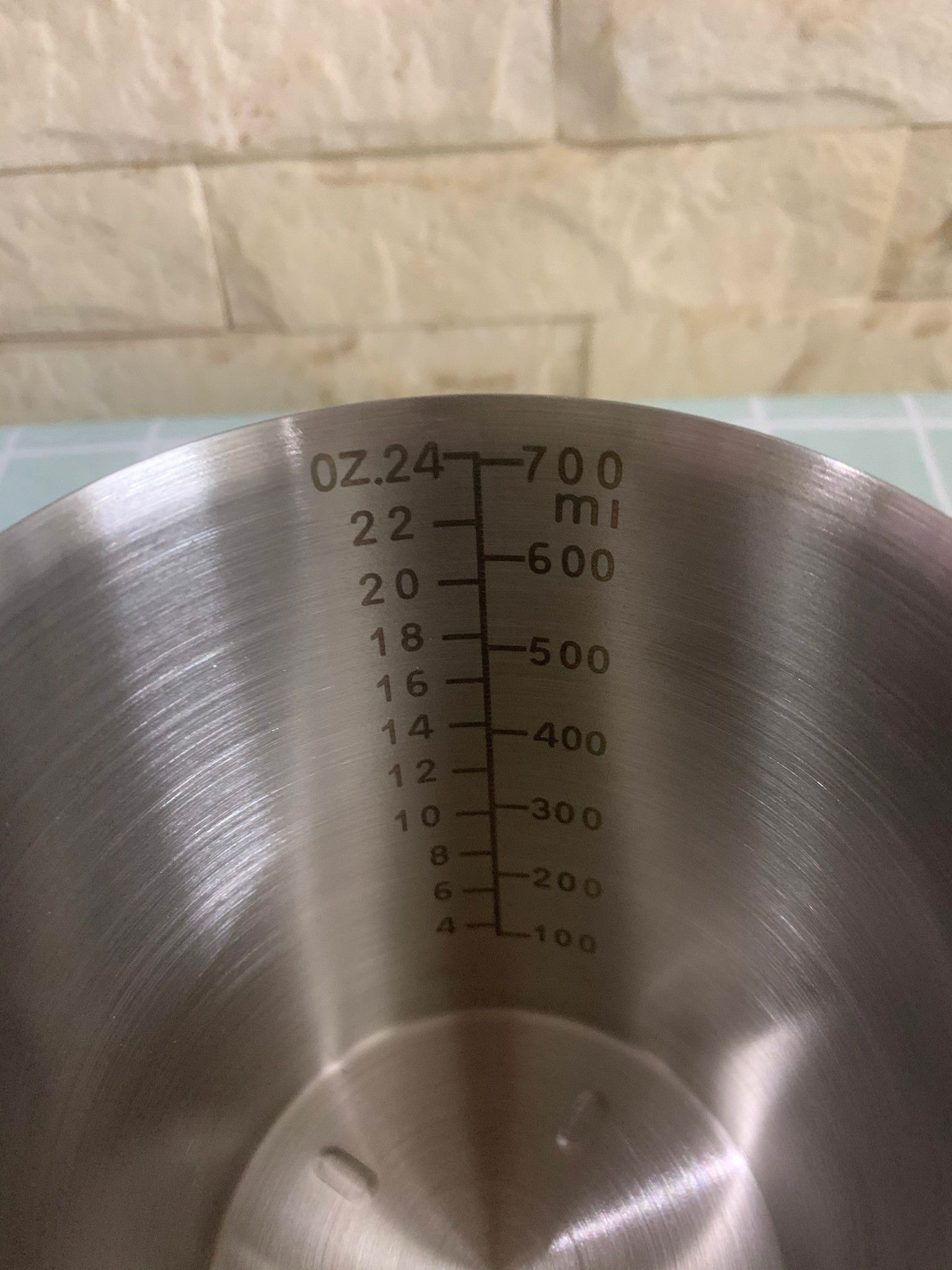 Ca inox chia vạch 500ml 700ml 1l