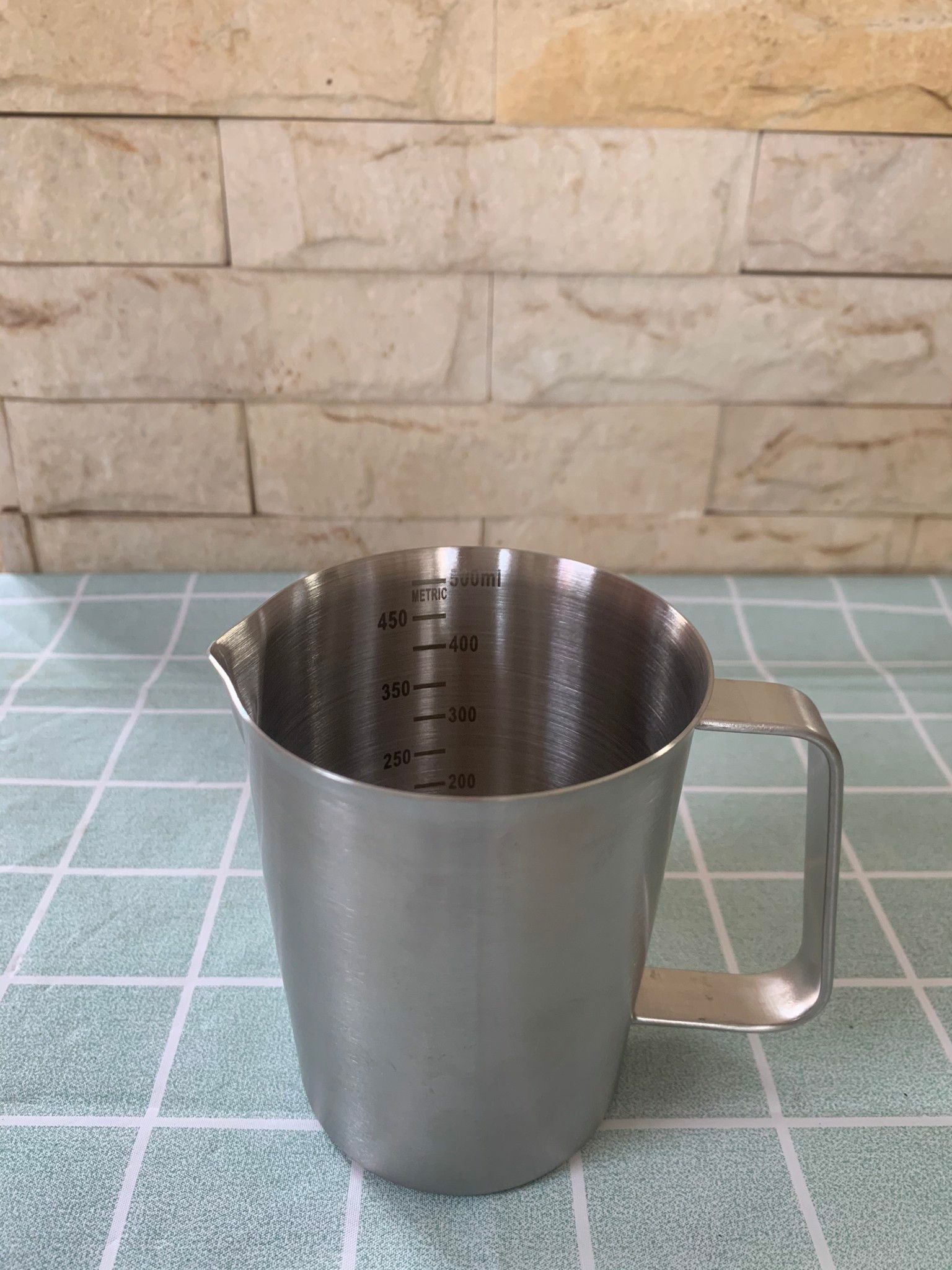 Ca inox chia vạch 500ml 700ml 1l