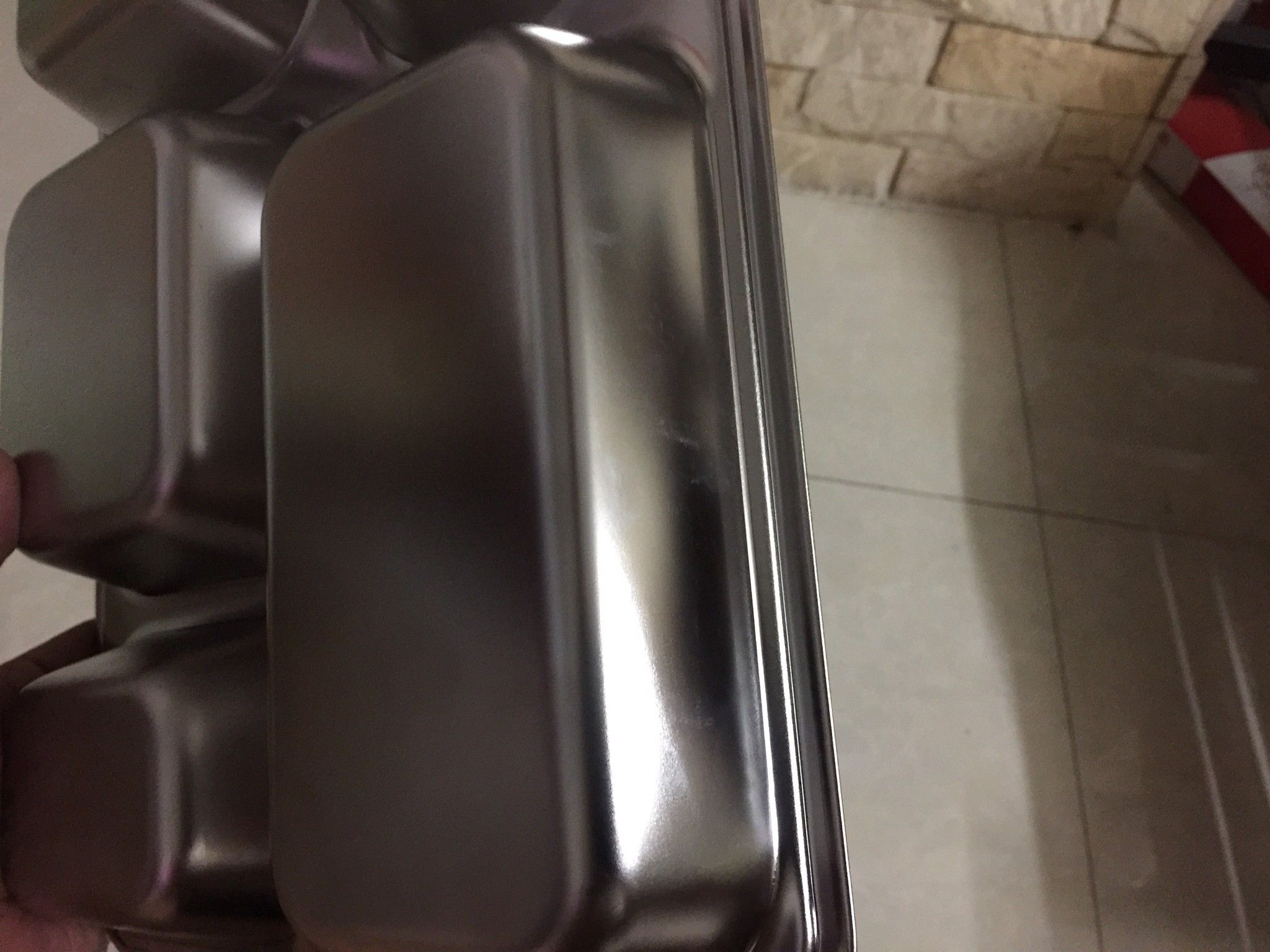 Khay cơm phần Inox 5 ô (Lớn) 25x33 sâu 5cm
