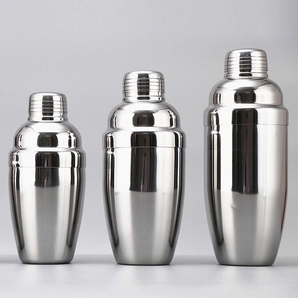Bình lắc pha chế - Shaker inox 350ml 550ml 750ml