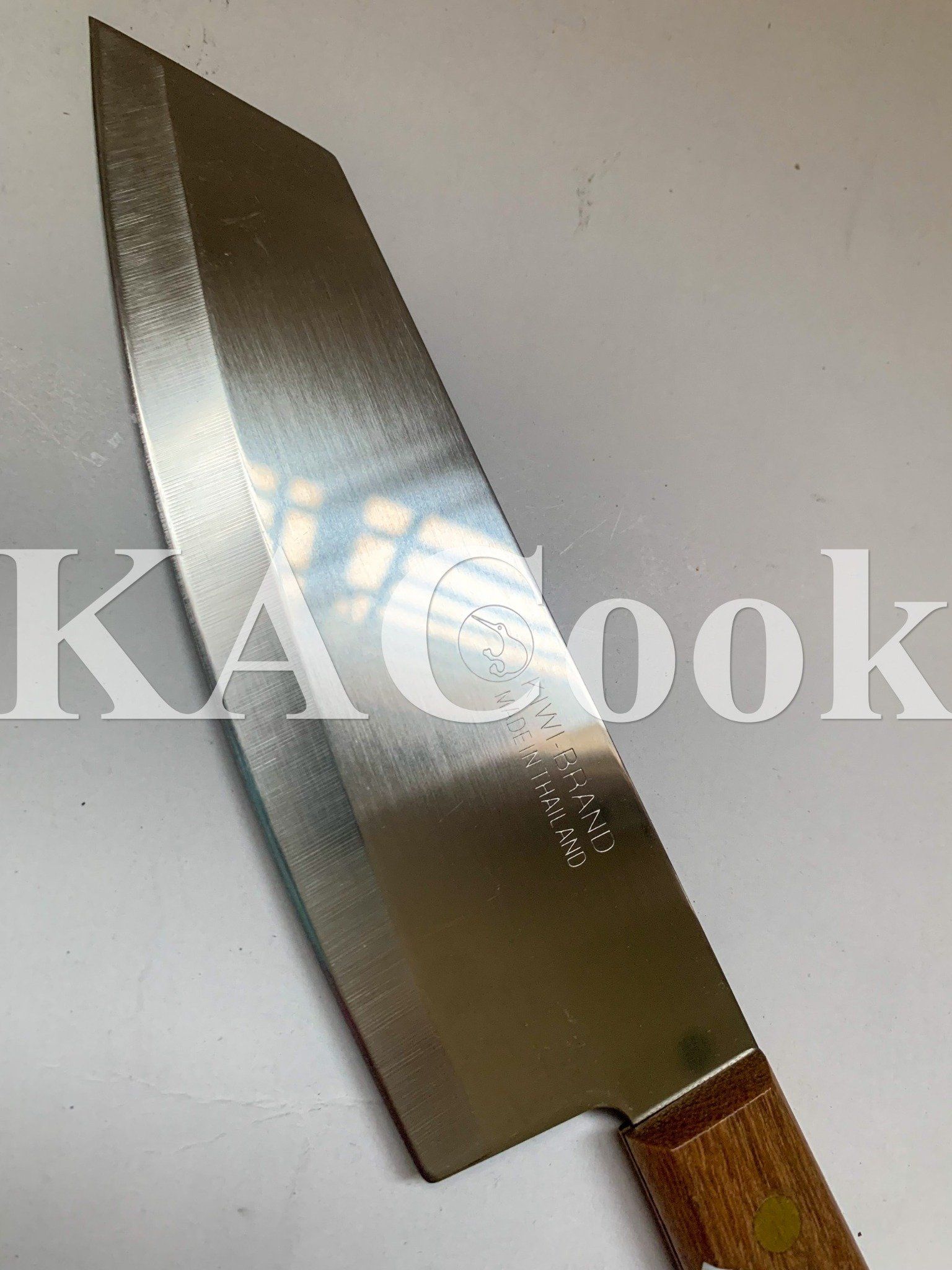 Dao kiwi 173 Thái - Dao cắt thịt cán gỗ đầu nhọn dài 28cm