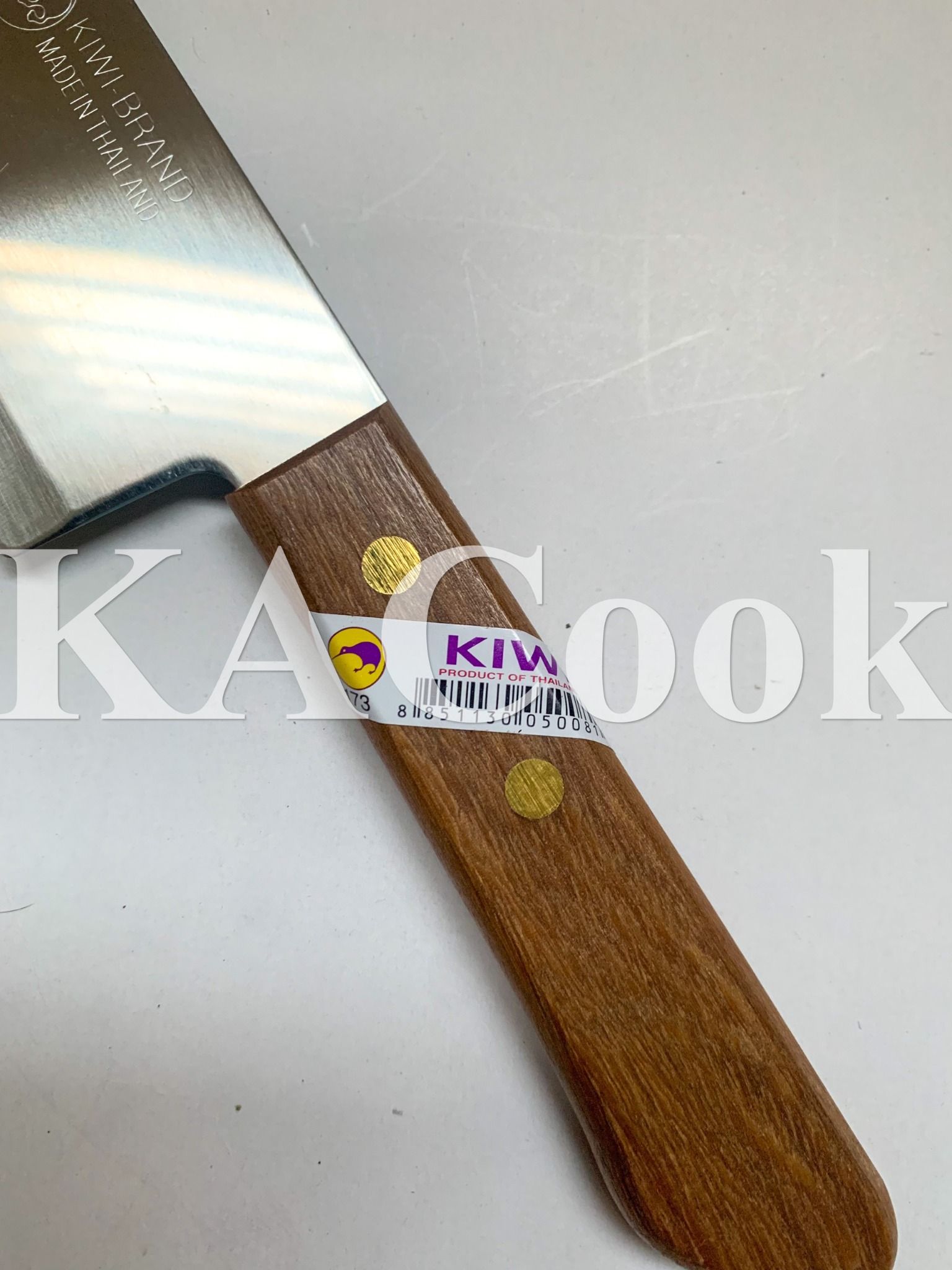 Dao kiwi 173 Thái - Dao cắt thịt cán gỗ đầu nhọn dài 28cm