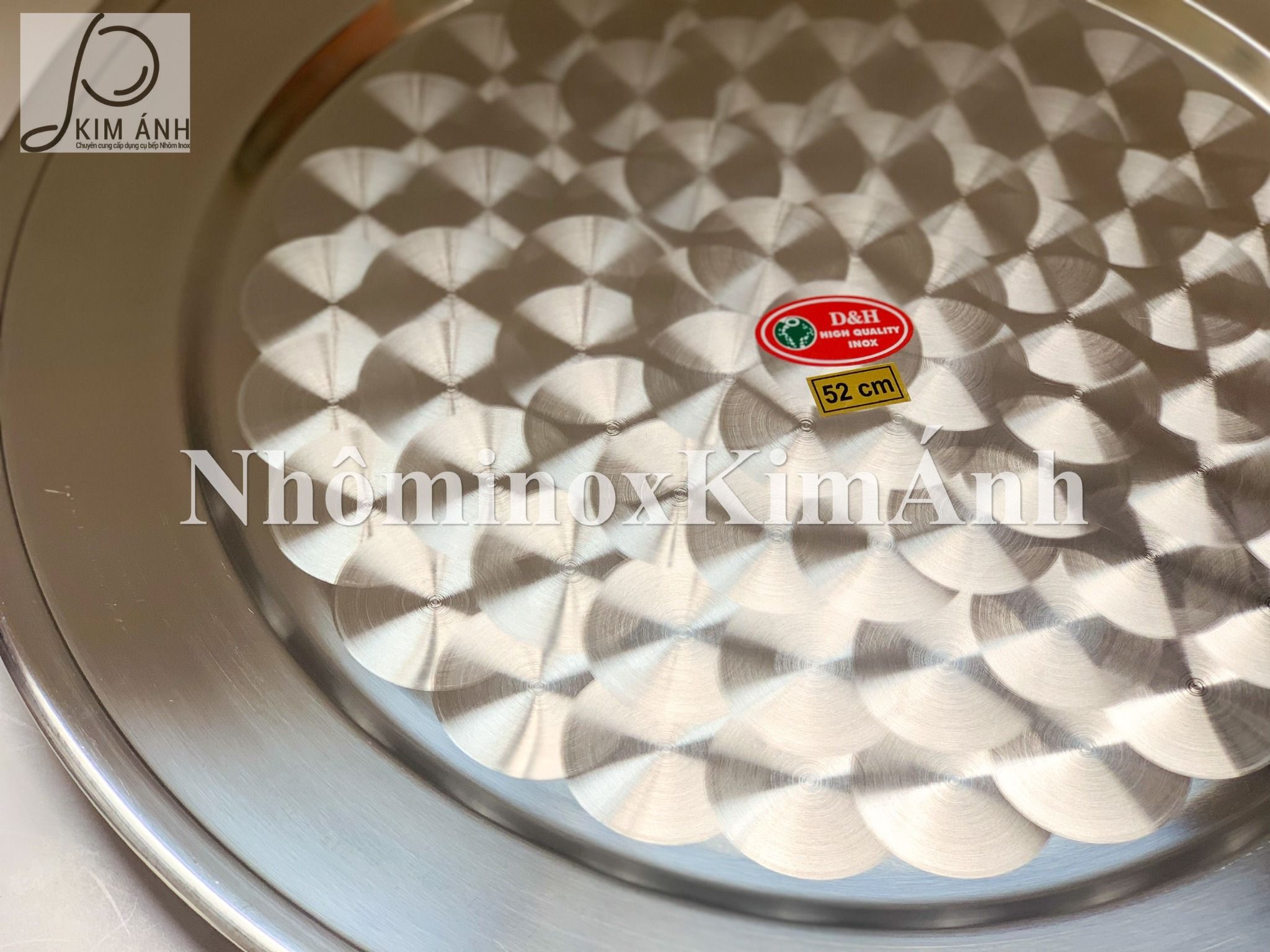 Mâm vành inox - Mâm bưng cơm inox