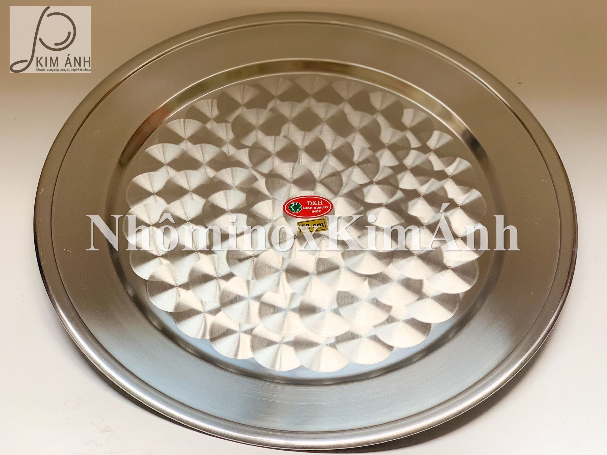 Mâm vành inox - Mâm bưng cơm inox